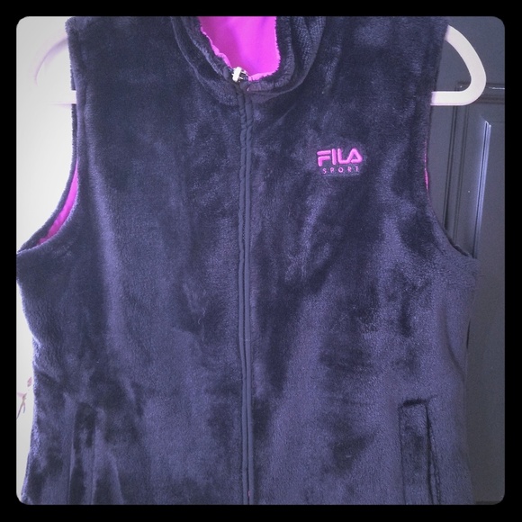 Fila Jackets & Blazers - Reversible Fila Winter running vest Fila Jackets & Blazers - Reversible Fila Winter running vest